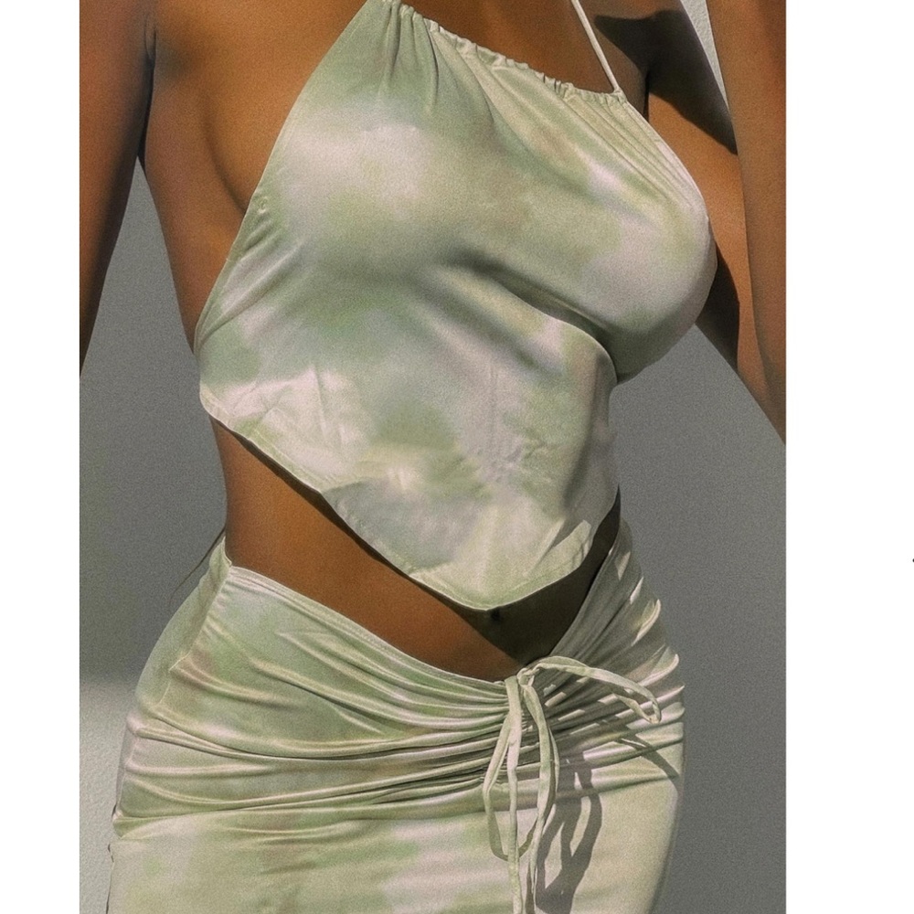 Princess Polly Halter Top and Skirt Set